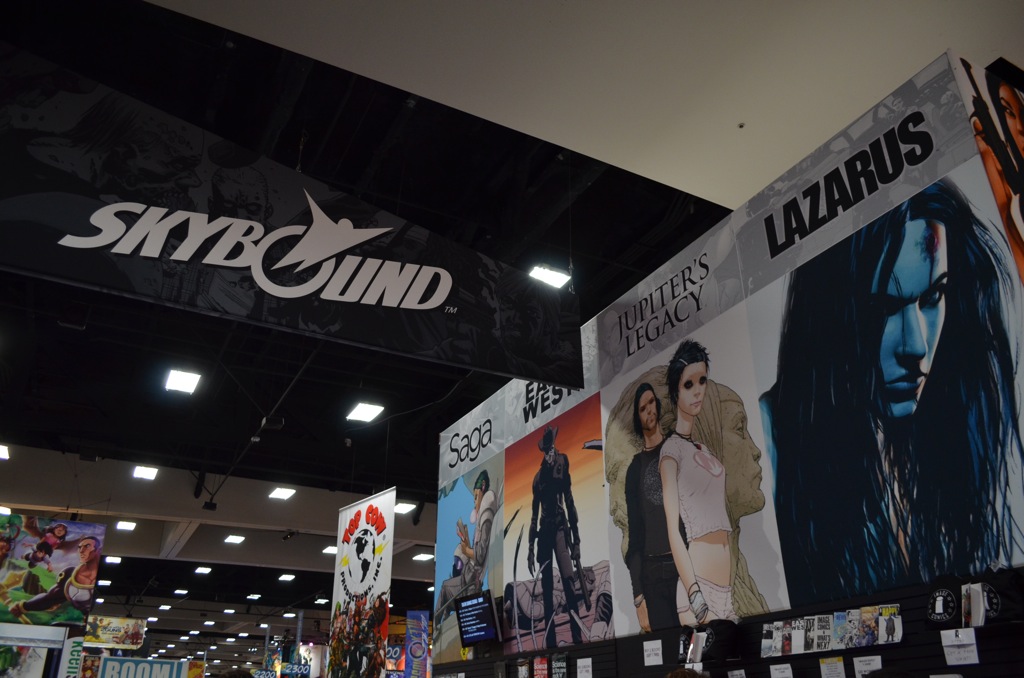 San Diego Comic Con 2013 Skybound Booth