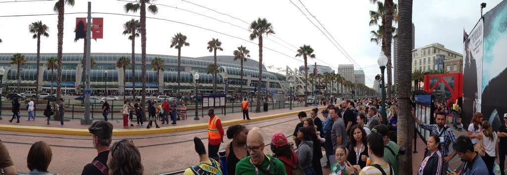 San Diego Comic Con 2013 Trolley Stop