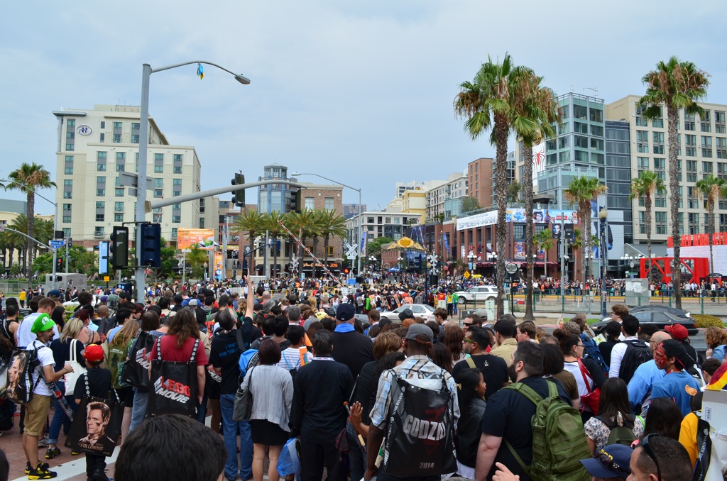 San Diego Comic Con 2013 Visitor Traffic