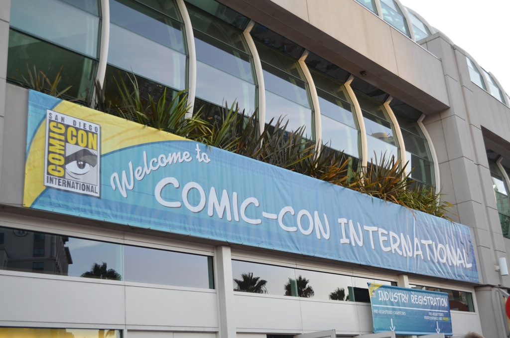 San Diego Comic Con 2013 Welcome Banner