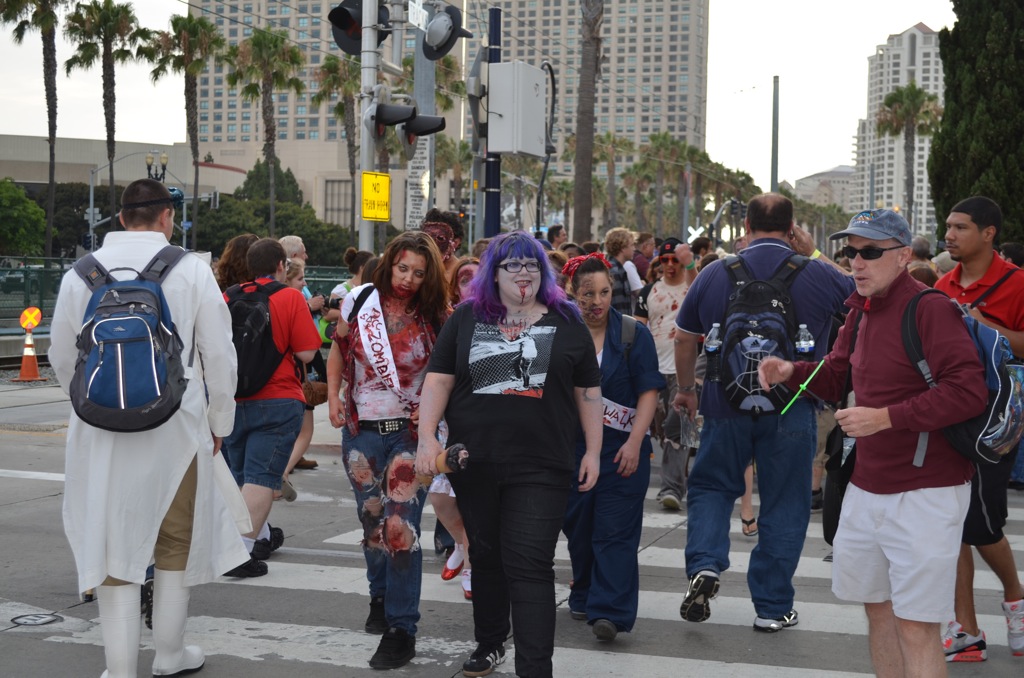 San Diego Comic Con 2013 Zombie Walk 8