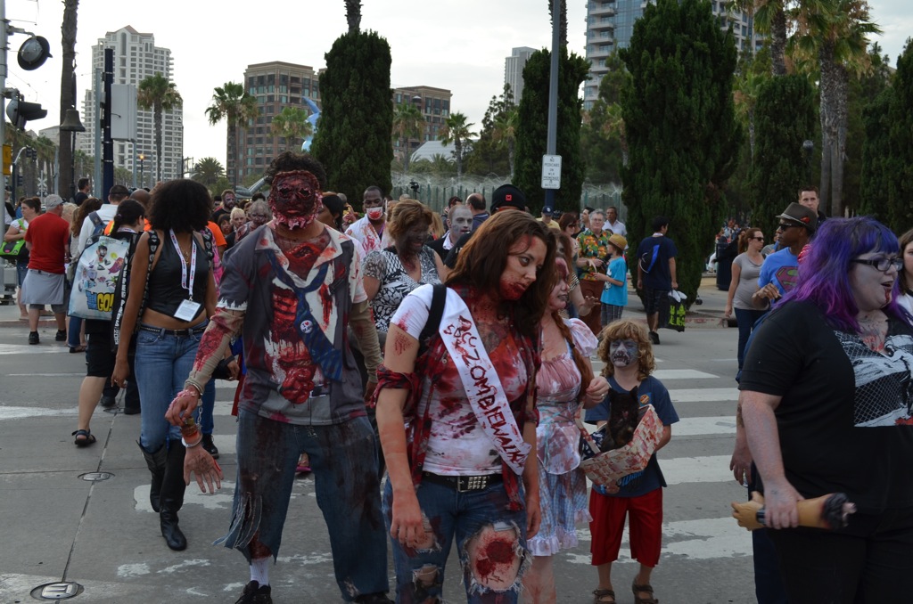San Diego Comic Con 2013 Zombie Walk 9
