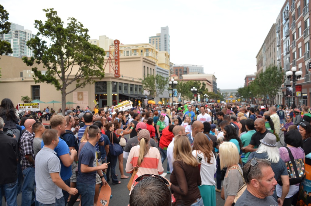 San Diego Comic Con 2013 Zombie Walk Downtown