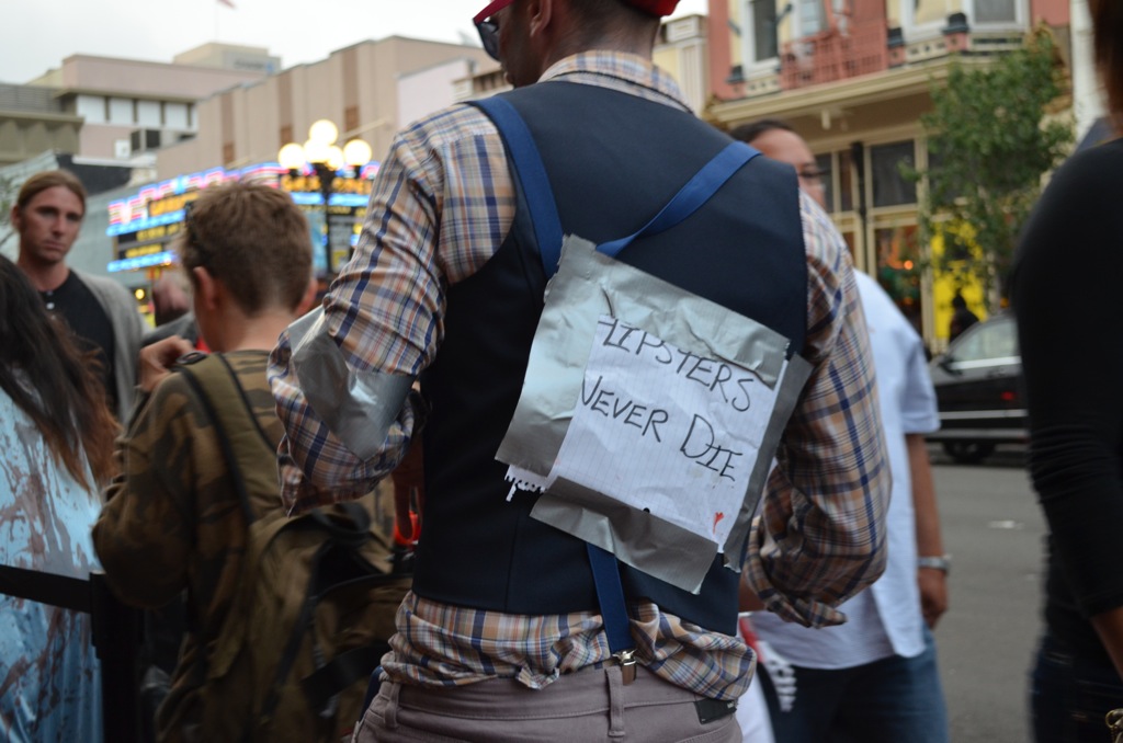 San Diego Comic Con 2013 Zombie Walk Hipsters 2