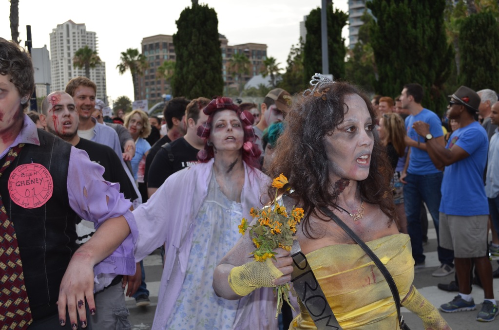 San Diego Comic Con 2013 Zombie Walk Prom Queen