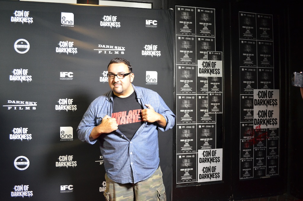 SDCC 2013 Con of Darkness Red Carpet Christian Sesma