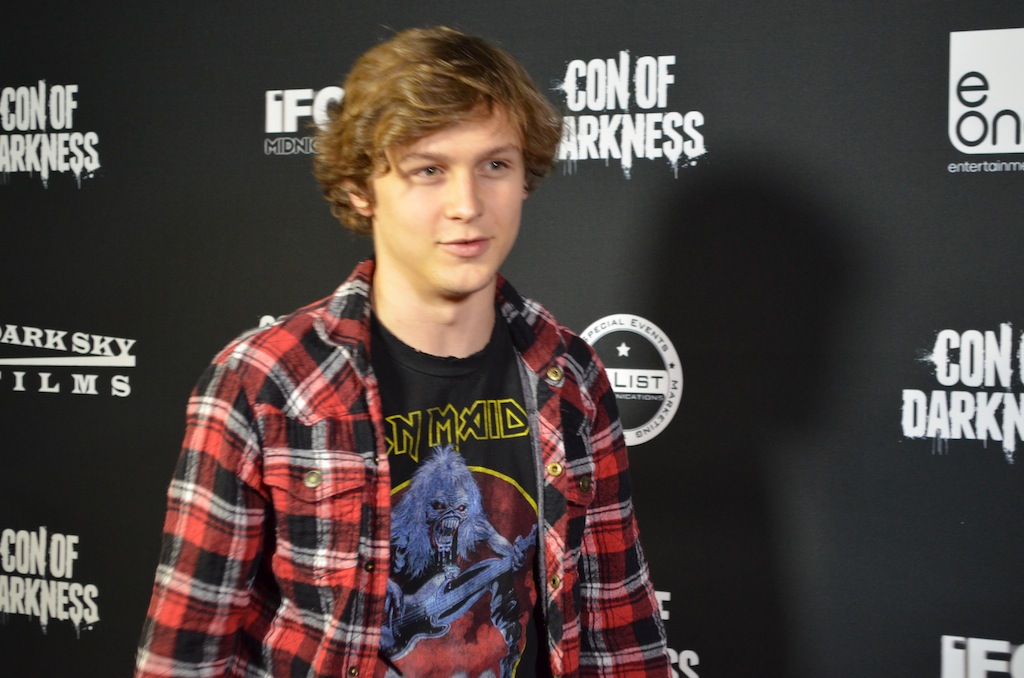 SDCC 2013 Con of Darkness Red Carpet Logan Miller Plus One