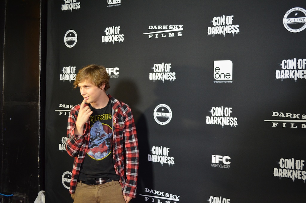 SDCC 2013 Con of Darkness Red Carpet Logan Miller