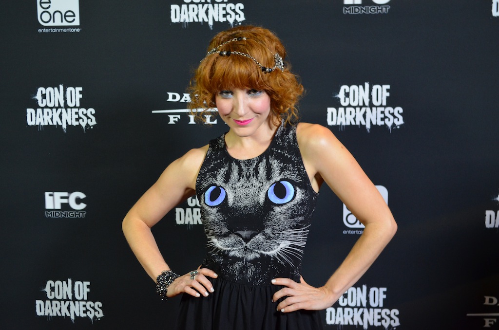 SDCC 2013 Con of Darkness Red Carpet Megan Duffy Maniac
