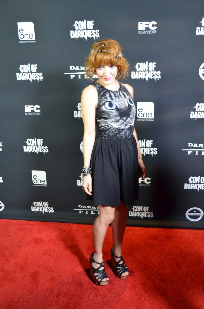 SDCC 2013 Con of Darkness Red Carpet Megan Duffy
