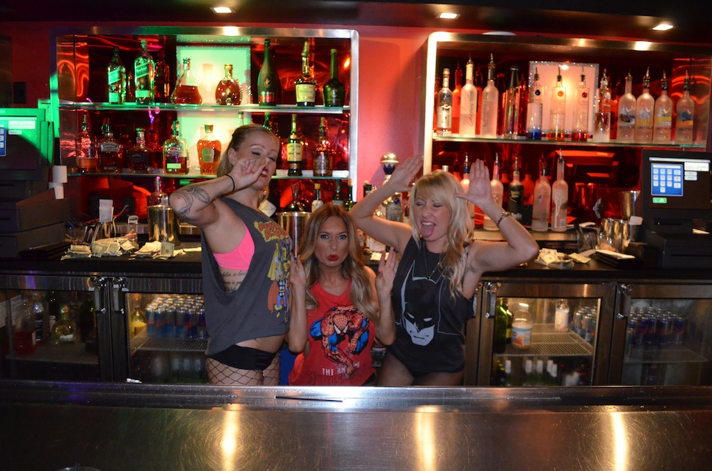 SDCC 2013 Kings of the Con Party PCD Dollhouse Bartenders 2