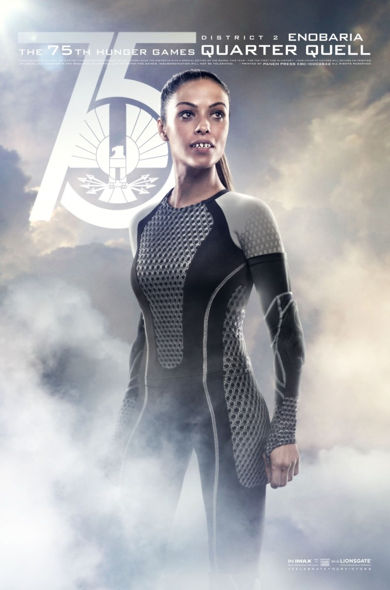 The Hunger Games Catching Fire Quarter Quell Poster Enobaria