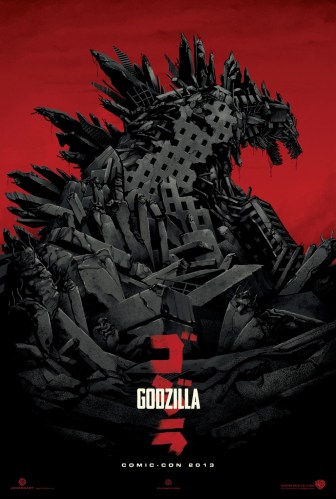 Comic-Con 2013 Godzilla Mondo Poster