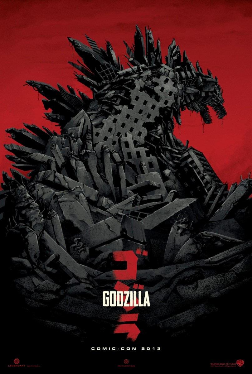 Comic-Con 2013 Godzilla Mondo Poster