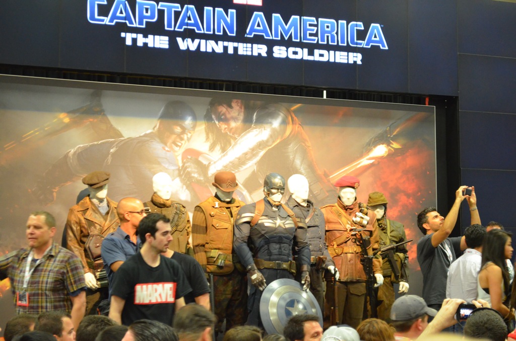 San Diego Comic-Con 2013 Captain America The Winter Soldier Booth Reveal
