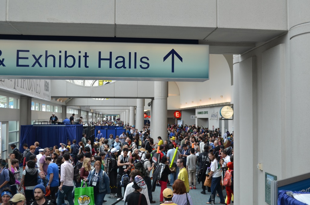 San Diego Comic-Con 2013 Convention Center Crowd