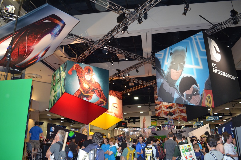 San Diego Comic-Con 2013 DC Entertainment Booth