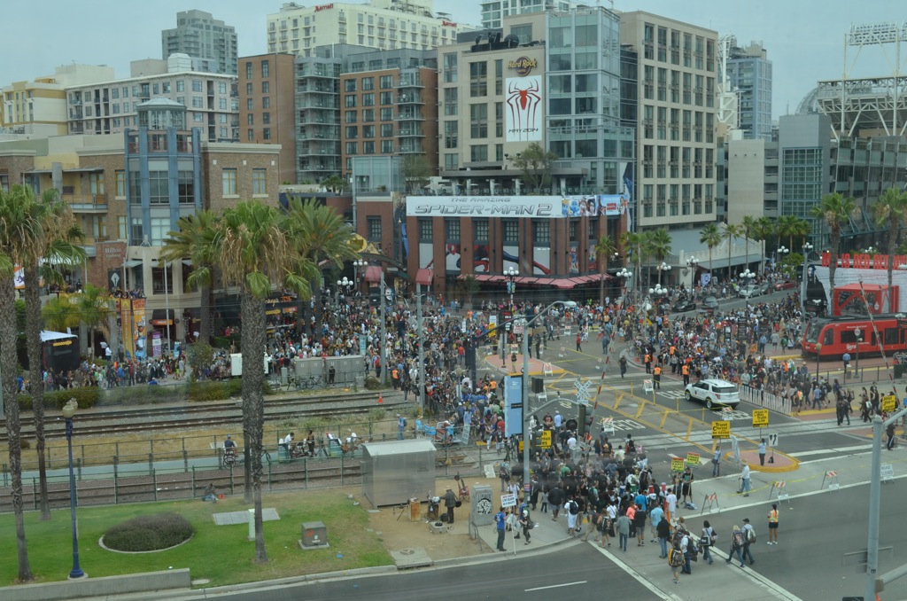 San Diego Comic-Con 2013 Downtwon Gaslamp