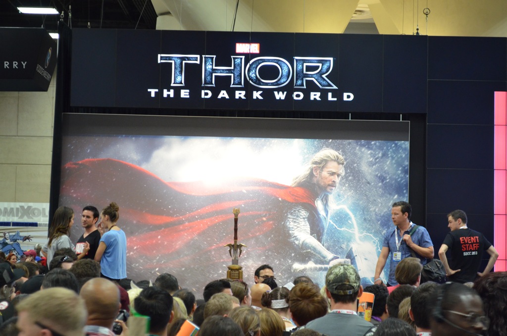San Diego Comic-Con 2013 Marvel Thor Booth Reveal