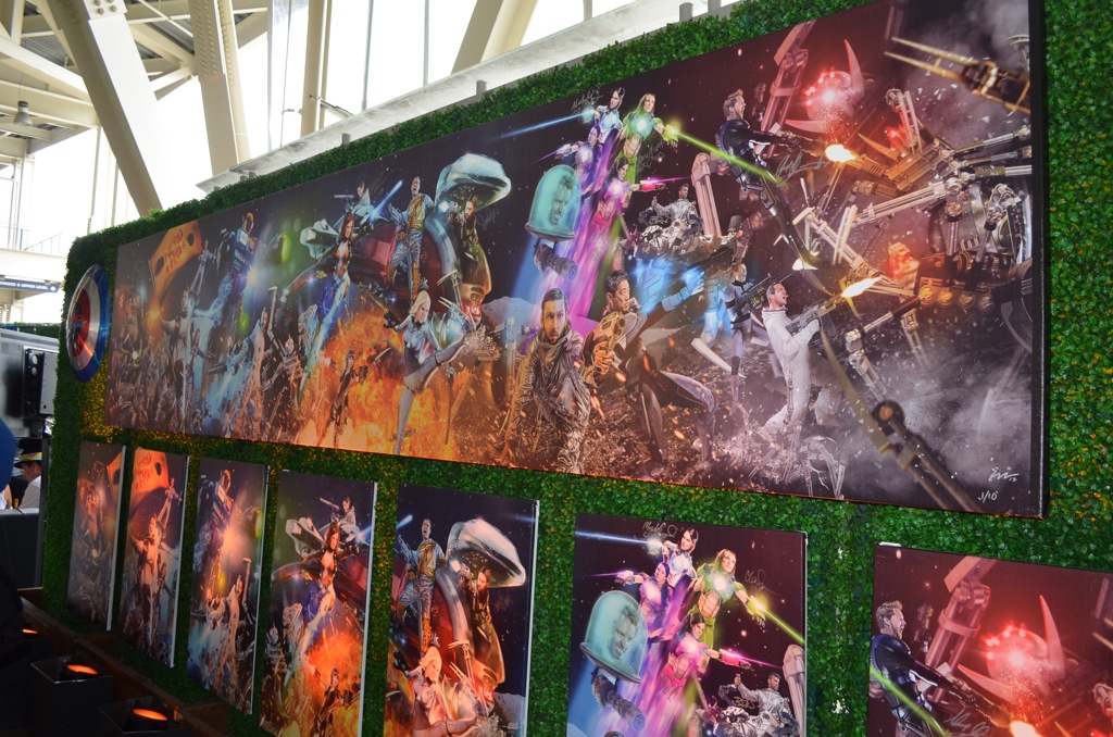 San Diego Comic-Con 2013 Nerd HQ Mural