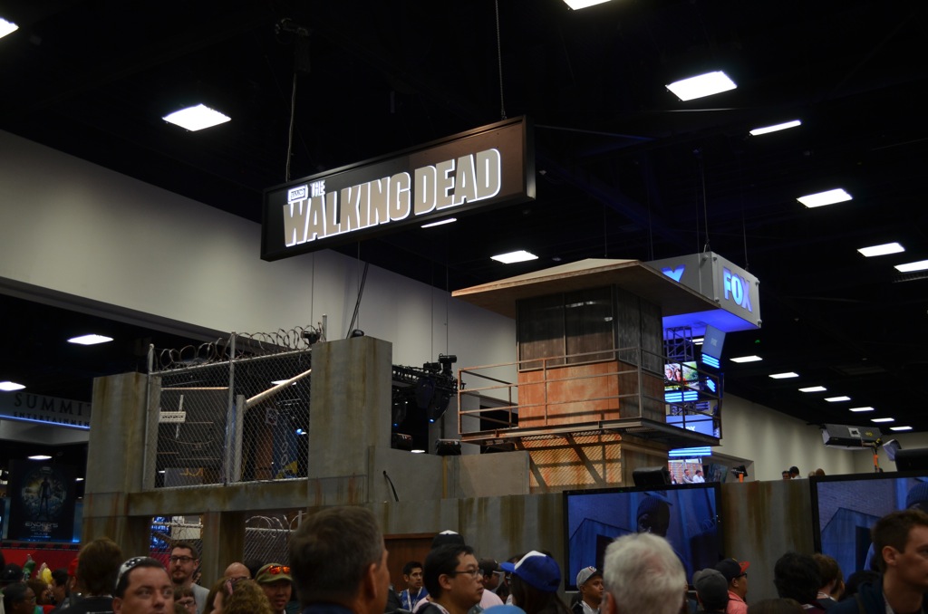 San Diego Comic-Con 2013 The Walking Dead Booth
