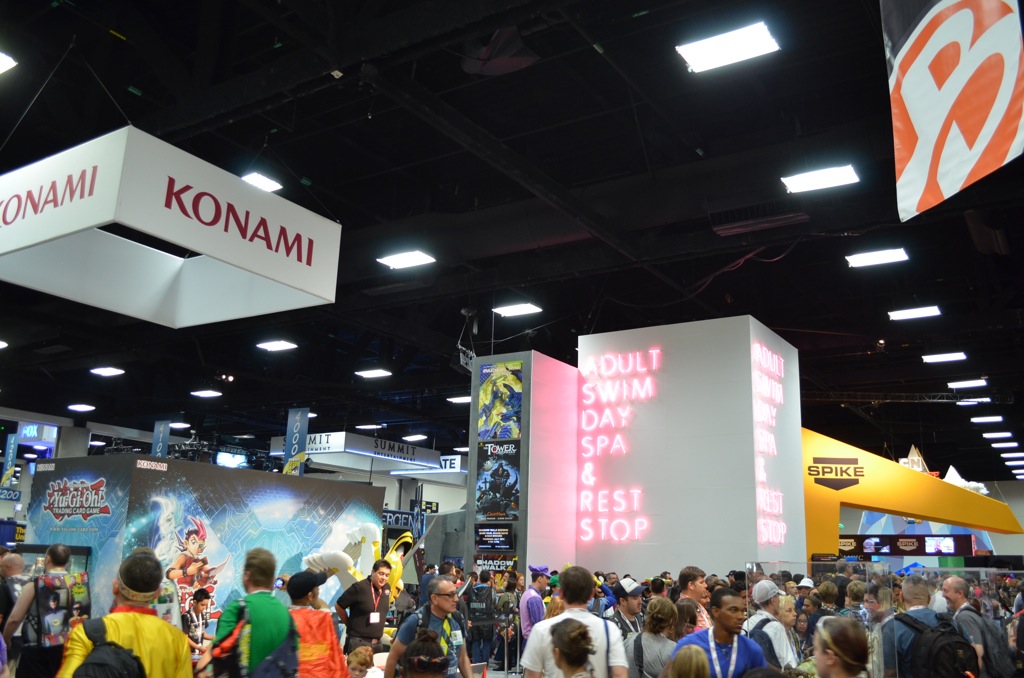 San Diego Comic Con 2013 Thursady Convention Floor 2