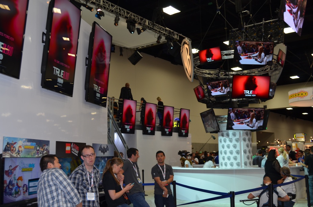 San Diego Comic-Con 2013 Warner Bros Booth