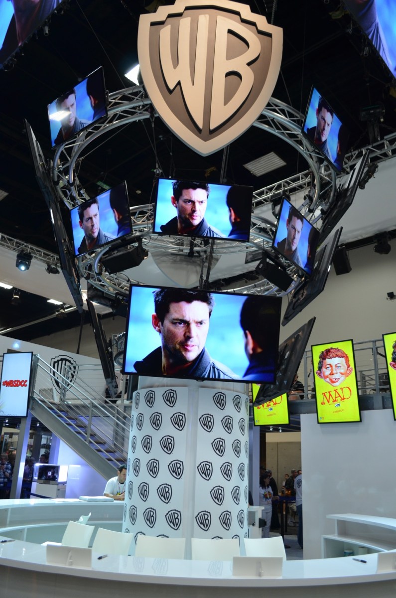 San Diego Comic-Con 2013 WB Booth