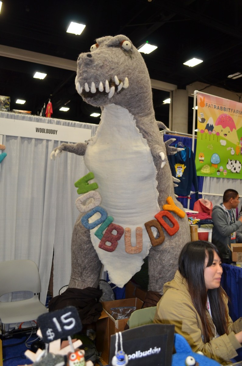 San Diego Comic-Con 2013 Woolbuddy T-Rex