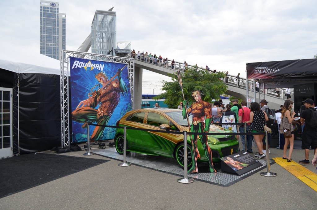 San Diego Comic-Con Aquaman Car