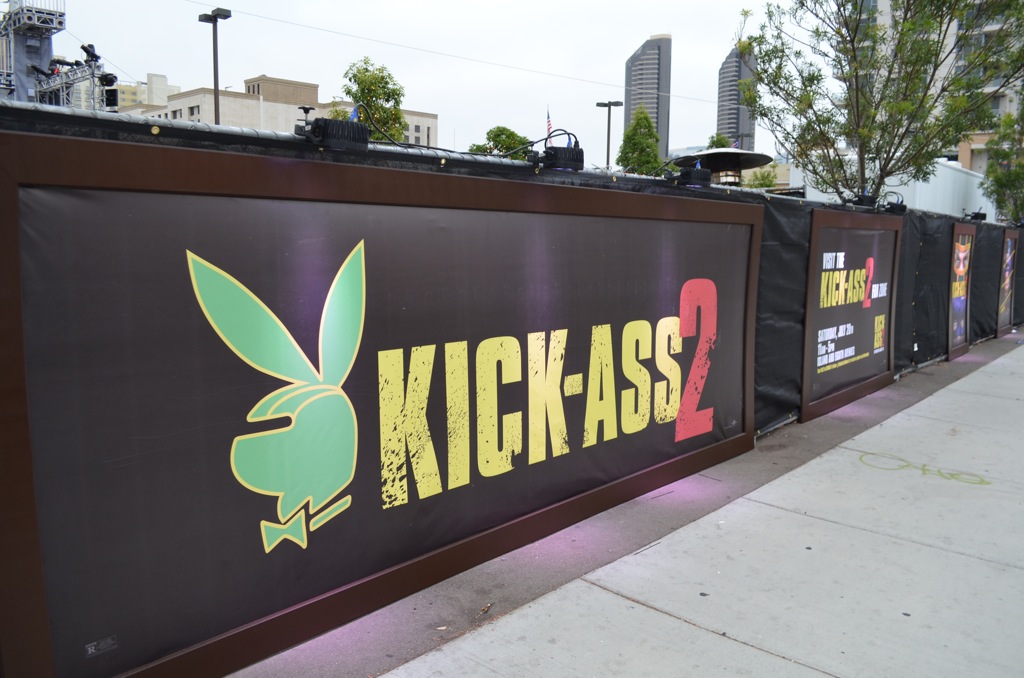 San Diego Comic-Con Kick-Ass 2 Playboy