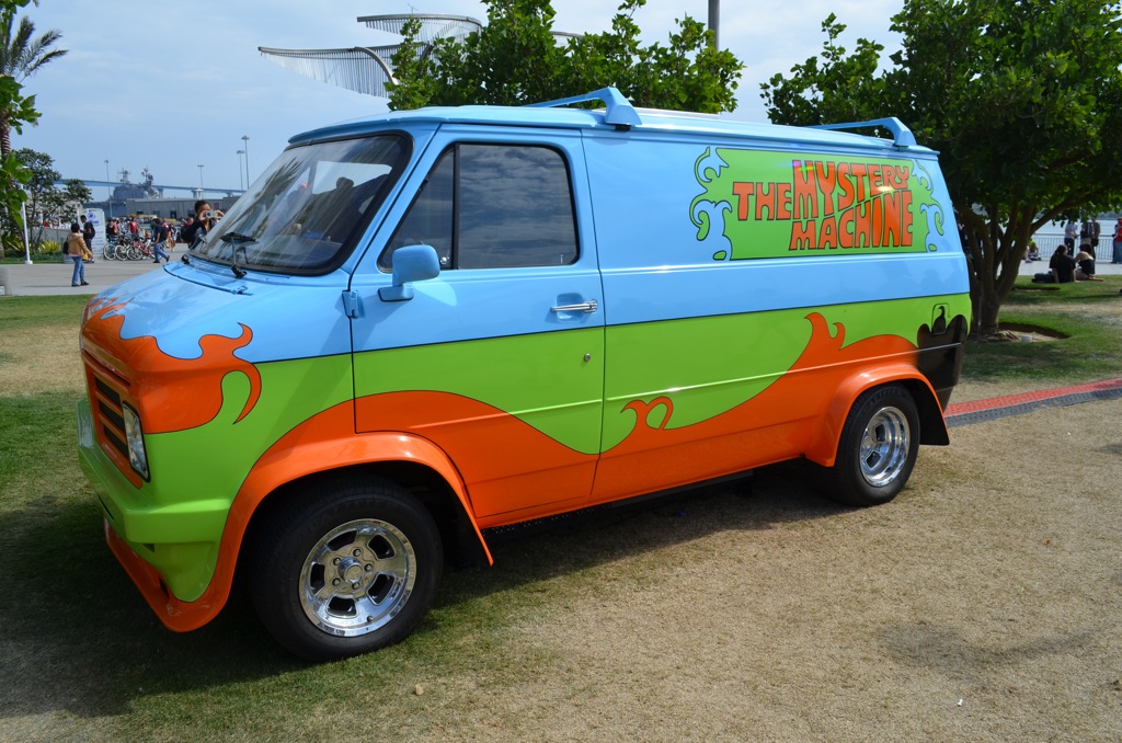 San Diego Comic-Con Scooby Doo Mystery Machine