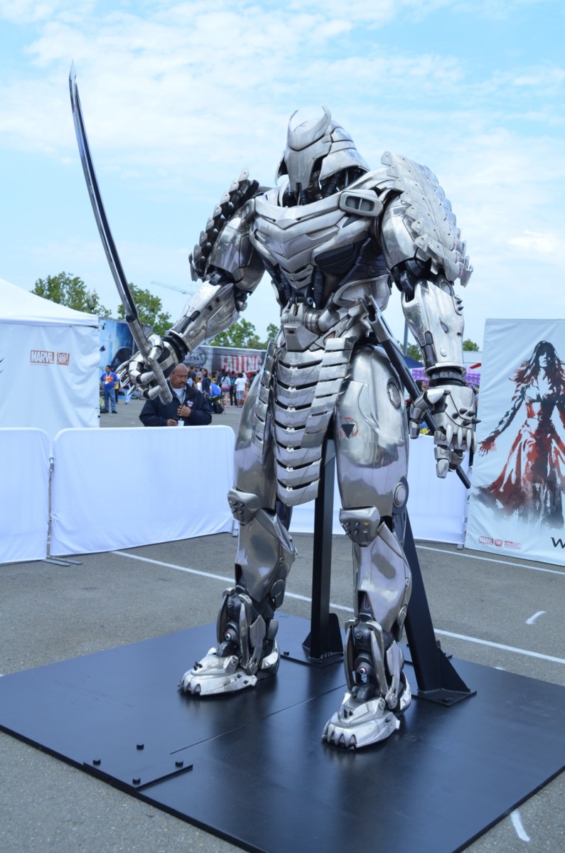 San Diego Comic-Con Silver Samurai Replica Statue