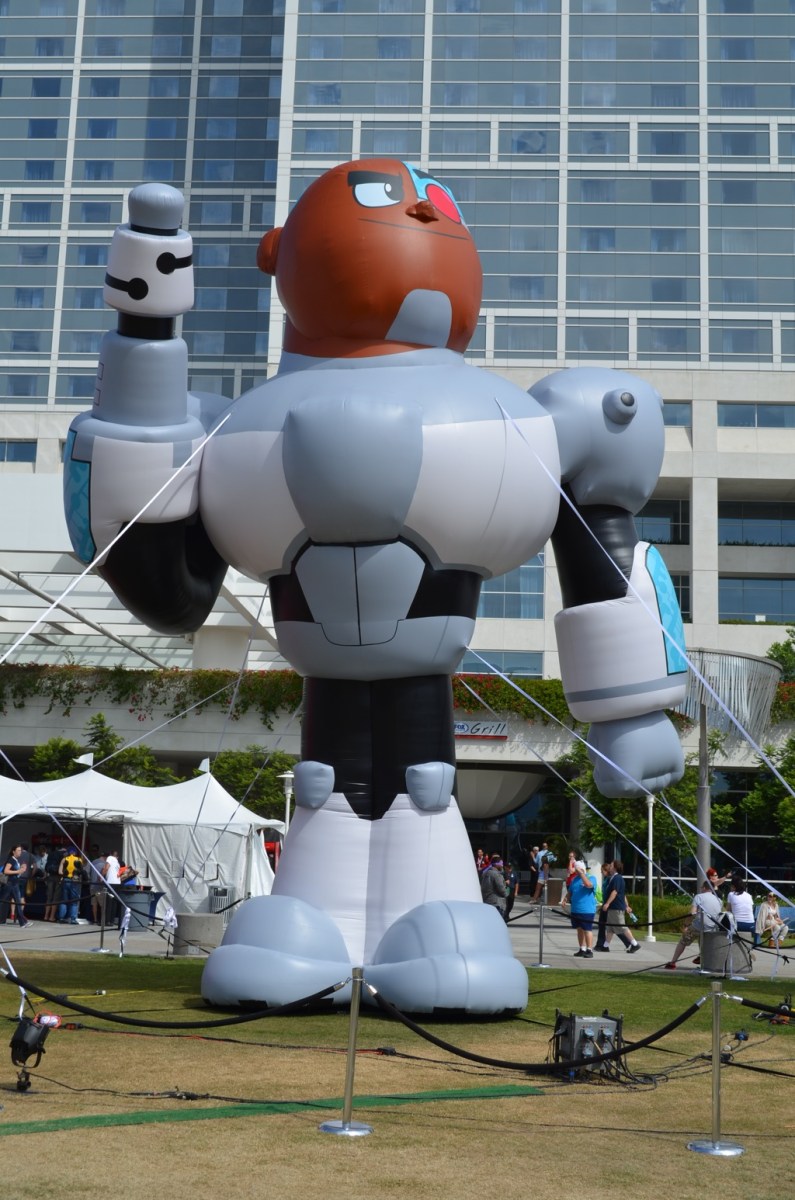 San Diego Comic-Con Teen Titans Cyborg