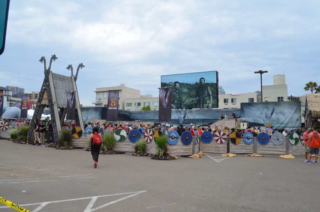 San Diego Comic-Con Vikings History Channel
