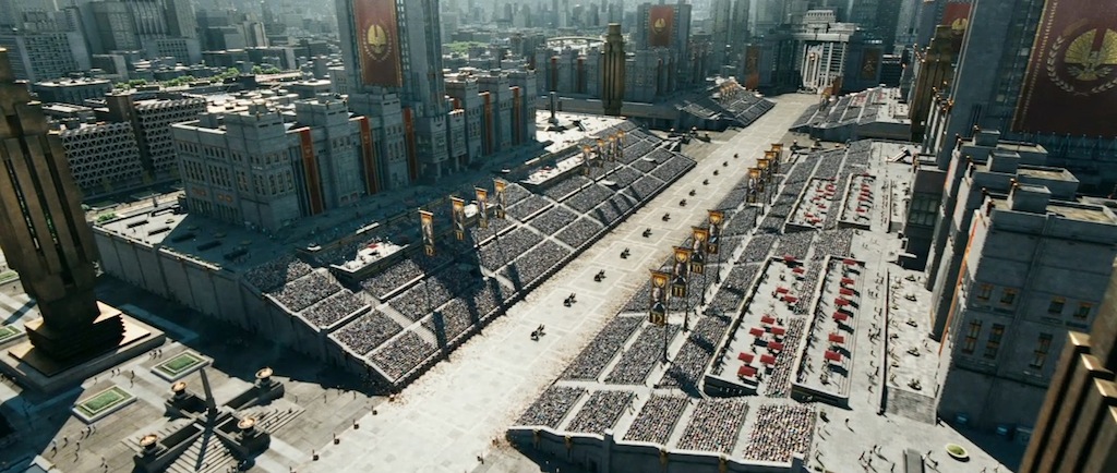 The Hunger Games Catching Fire Trailer Screenshot Avenue of the Tribuets
