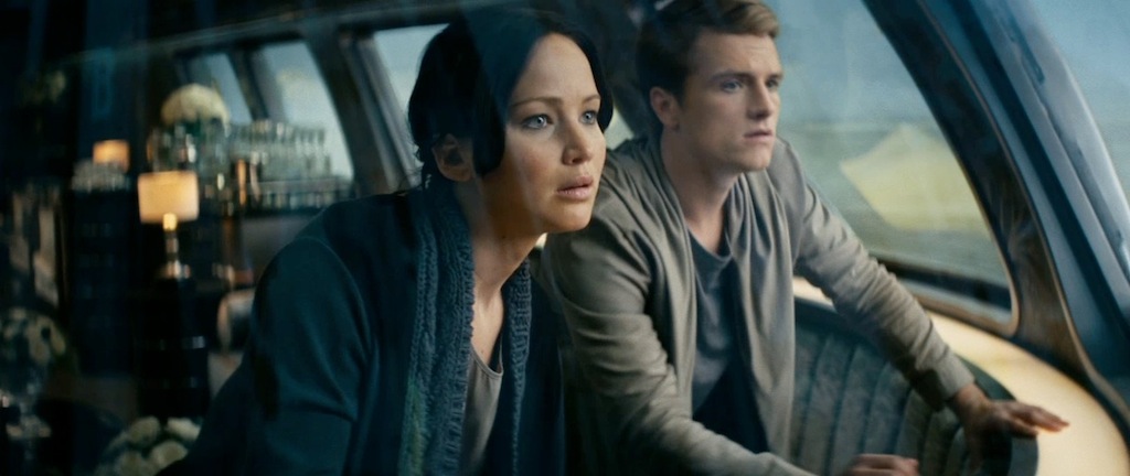 The Hunger Games Catching Fire Trailer Screenshot Katniss and Peeta