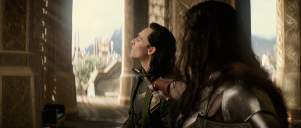 Thor The Dark World Movie Trailer Screenshot Loki and Sif
