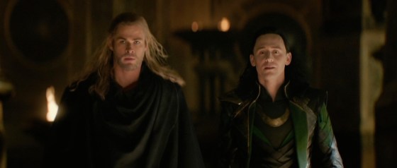 Thor The Dark World Movie Trailer Screenshot Loki and Thor