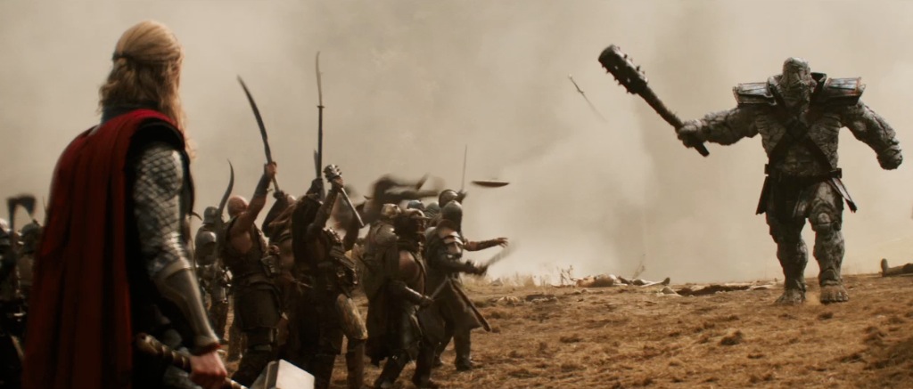 Thor The Dark World Movie Trailer Screenshot Rock Monster