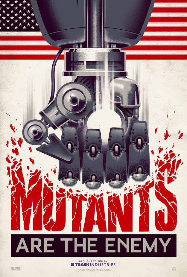 X-Men Days of Futuer Past Teaser Poster Trask Industries