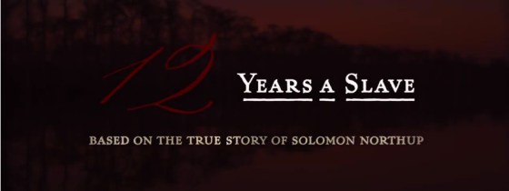 12 Years a Slave Title Movie Logo