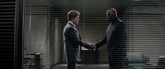 Captain America The Winter Soldier Teaser Trailer Redford and Jackson