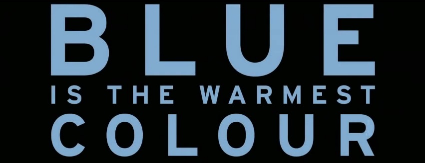 Blue is the Warmest Color Title Movie Logo