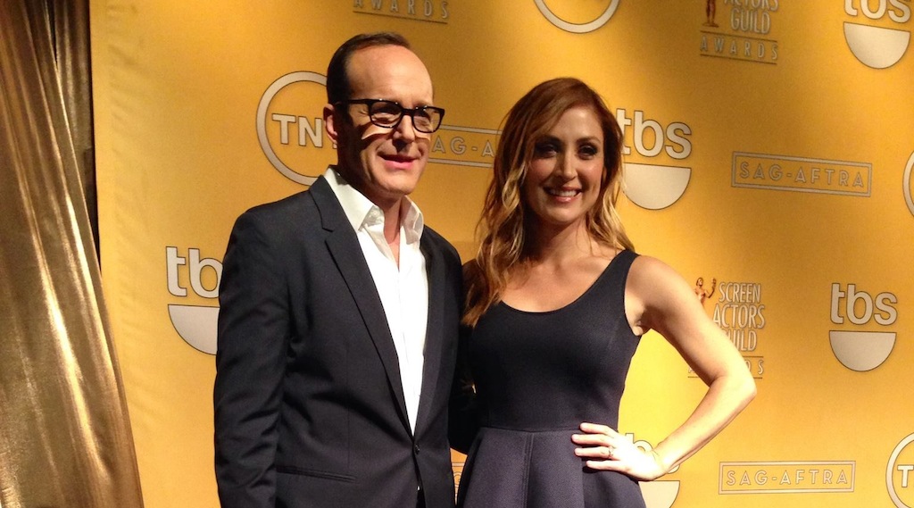 Clark Gregg and Sasha Alexander SAG Awards
