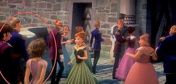 Disney's Frozen Rapunzel Cameo