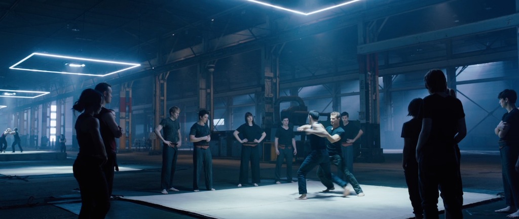 Divergent Movie Teaser Combat Training