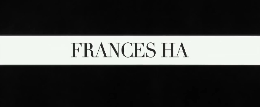 Frances Ha Title Movie Logo