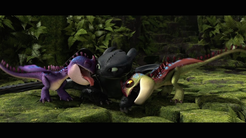 How to Train Your Dragon 2 Still Licking