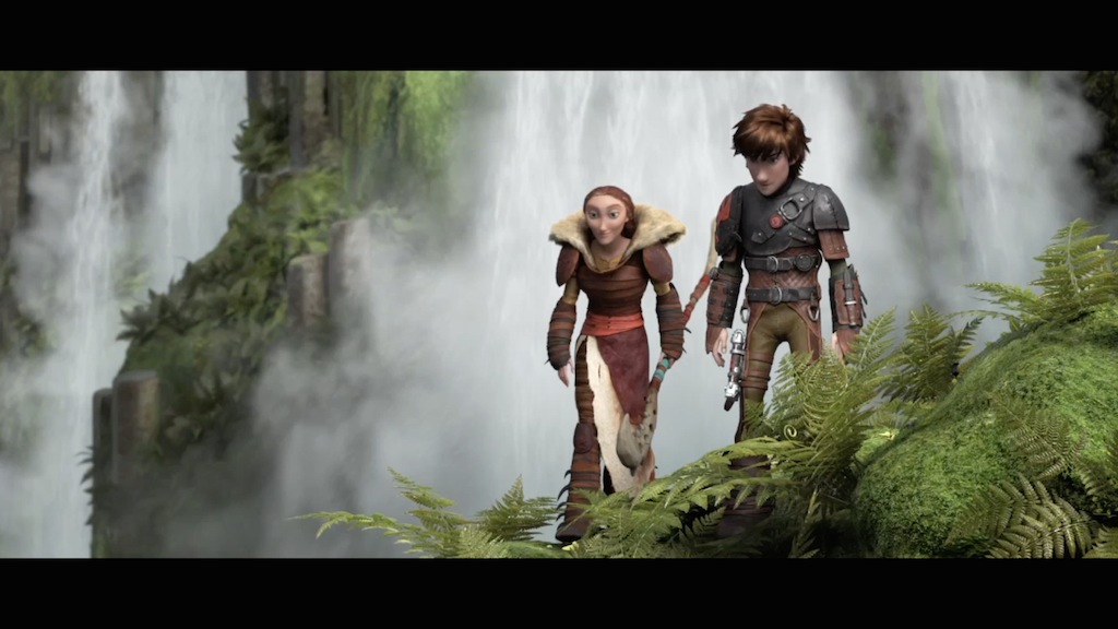 How to Train Your Dragon 2 Still Valka and Hiccup